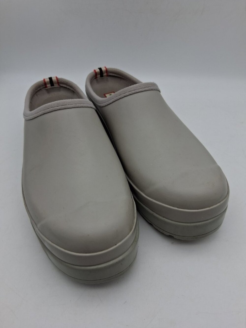 Hunter Original Play Rain Clogs Gray Women 10 Classic Garden